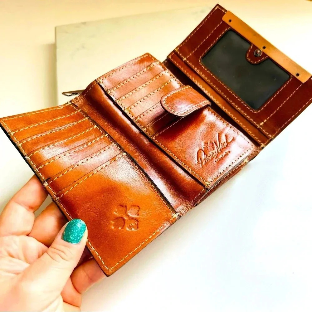 Patricia Nash Cametti Leather Wallet RFID Safety - Picture 6 of 10
